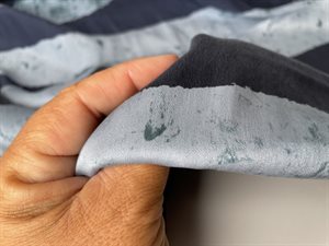 100% silke - unik silke med smukke striber